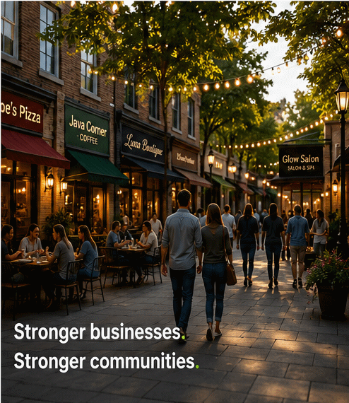 Stronger businesses, stronger communities